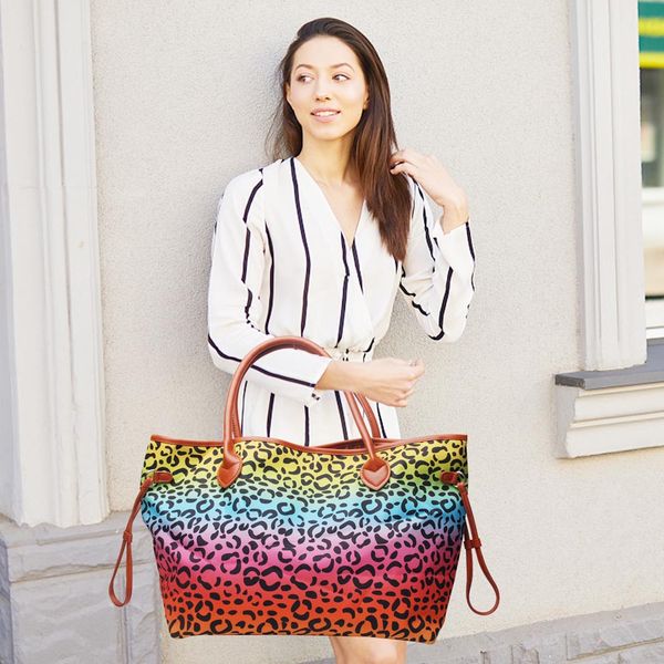 colored lepoard handbag rainbow leopard purse canvas material leopard large tote bag cheetah large capacity handbag dom388
colored lepoard handbag rainbow leopard purse canvas material leopard large tote bag cheetah large capacity handbag dom388