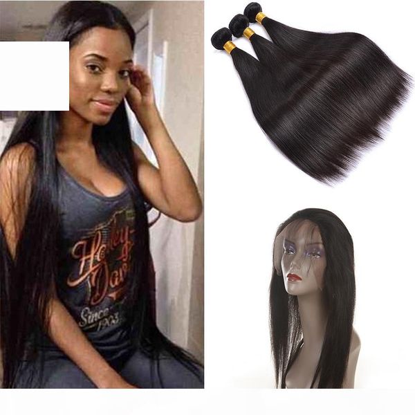 360 lace frontal with bundle brazilian straight hair,360 lace frontal closure with bundles pre plucked 360 frontal with bundles, Black;brown
360 lace frontal with bundle brazilian straight hair,360 lace frontal closure with bundles pre plucked 360 frontal with bundles, Black;brown