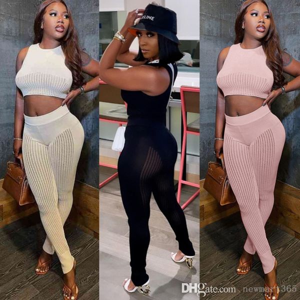 tracksuits for womens two piece sheer yoga pants set 2022 new hollow out round neck vest trousers mesh stitching slim ladies suit, Gray
tracksuits for womens two piece sheer yoga pants set 2022 new hollow out round neck vest trousers mesh stitching slim ladies suit, Gray