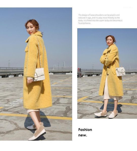 women's fur & faux granular sheep shearling coat long warm imitation lamb plush one thickened shoulder cold cotton-padded jacket1, Black
women's fur & faux granular sheep shearling coat long warm imitation lamb plush one thickened shoulder cold cotton-padded jacket1, Black