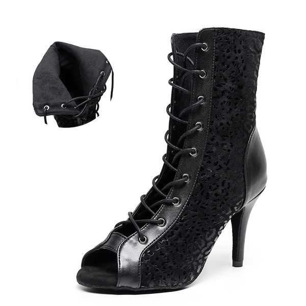 2021 new women high latin black leopard hgih heel ballroom salsa boots for girls flock pratice modern dance shoes 5rl2
2021 new women high latin black leopard hgih heel ballroom salsa boots for girls flock pratice modern dance shoes 5rl2