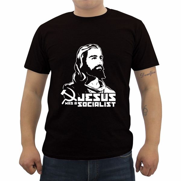 new fashion casual men jesus was a socialist christ god christian funny male short sleeve shirts hoodie designers t shirts sweatshirt
new fashion casual men jesus was a socialist christ god christian funny male short sleeve shirts hoodie designers t shirts sweatshirt