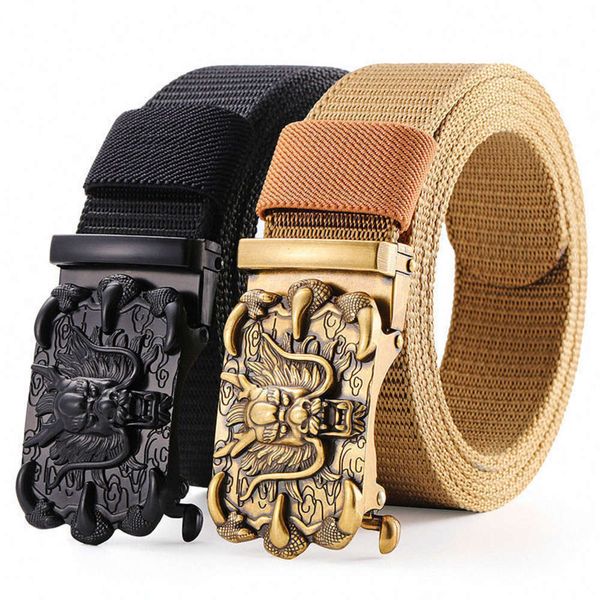 men nylon belt military canvas tactical alloy metal dragon design automatic buckle outdoor sports belts for jeans, Black;brown
men nylon belt military canvas tactical alloy metal dragon design automatic buckle outdoor sports belts for jeans, Black;brown