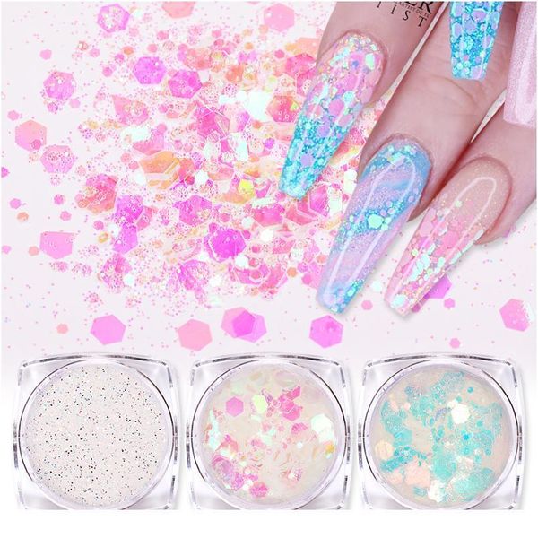 6pcs pink cute colorful nail glitters set holographics nail powder flake nail art sequins diy art de jllfeu, Silver;gold
6pcs pink cute colorful nail glitters set holographics nail powder flake nail art sequins diy art de jllfeu, Silver;gold