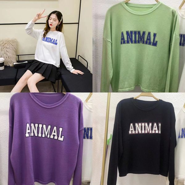new fashion knitted in autumn and winter 2020 long thin spring and autumn casual loose letter round sweatersweater sweater neck n4rh, White;black
new fashion knitted in autumn and winter 2020 long thin spring and autumn casual loose letter round sweatersweater sweater neck n4rh, White;black
