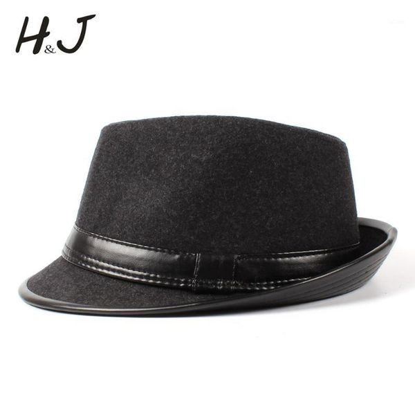 men wool trilby boater fedora hat for gentleman dad winter autumn jazz homburg godfather hat s201, Blue;gray
men wool trilby boater fedora hat for gentleman dad winter autumn jazz homburg godfather hat s201, Blue;gray
