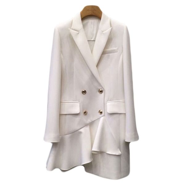 lanmrem new autumn turn-down collar full sleeves double breasted asymmetrical ruffles jacket female wf56701l 201126, Black;brown
lanmrem new autumn turn-down collar full sleeves double breasted asymmetrical ruffles jacket female wf56701l 201126, Black;brown