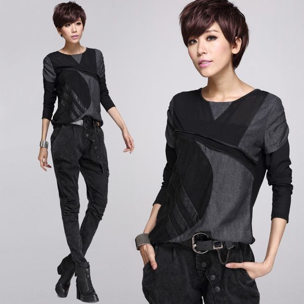 весна и осень новый productspersonalized пальто футболки топ fashionmesh stitchingskinny моды и тонкий длинный рукав рубашки женская верхняя, White
весна и осень новый productspersonalized пальто футболки топ fashionmesh stitchingskinny моды и тонкий длинный рукав рубашки женская верхняя, White