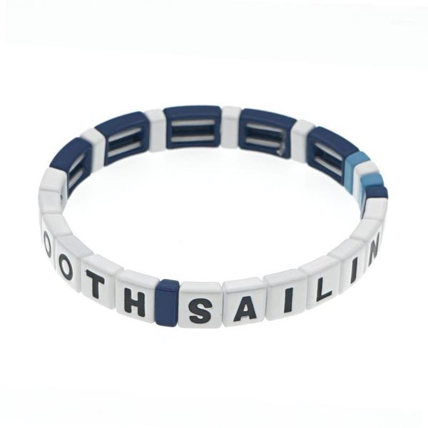 shinus fashion enamel alloy tile bracelet women jewelry bohemian sailing letter bracelets handwoven1, Black
shinus fashion enamel alloy tile bracelet women jewelry bohemian sailing letter bracelets handwoven1, Black