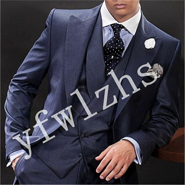 custom-made one button groomsmen peak lapel groom tuxedos men suits wedding/prom/dinner man blazer(jacket+pants+tie+vest) w617, Black;gray
custom-made one button groomsmen peak lapel groom tuxedos men suits wedding/prom/dinner man blazer(jacket+pants+tie+vest) w617, Black;gray