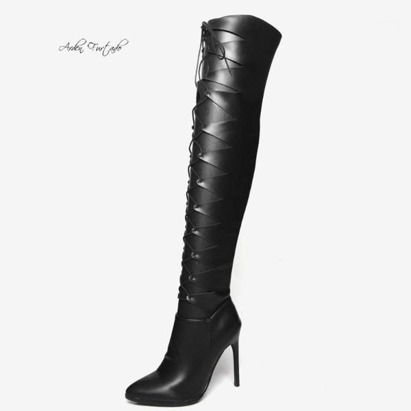 boots arden furtado 2021 winter spring fashion hollow out cross strap spike pointed knee high white black side zipper1
boots arden furtado 2021 winter spring fashion hollow out cross strap spike pointed knee high white black side zipper1