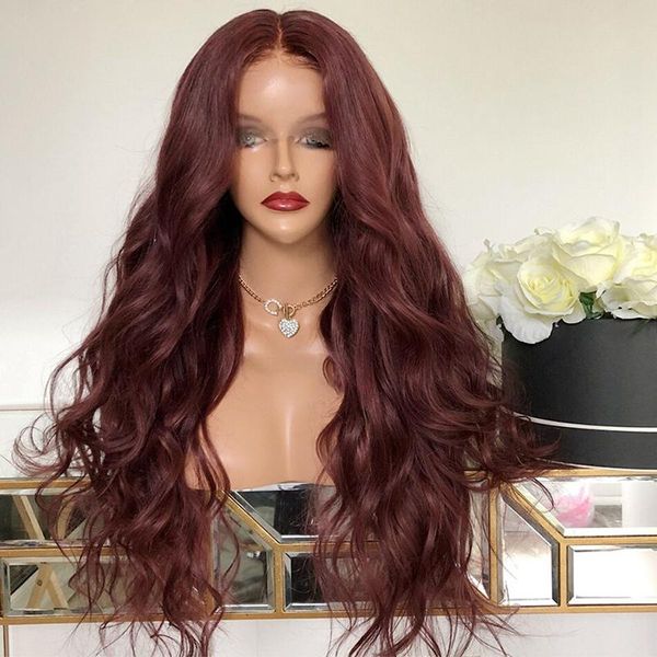 dark wine wigs human hair pre plucked lace front human hair wigs natural wave brazilian virgin 250% density for woman, Black;brown
dark wine wigs human hair pre plucked lace front human hair wigs natural wave brazilian virgin 250% density for woman, Black;brown