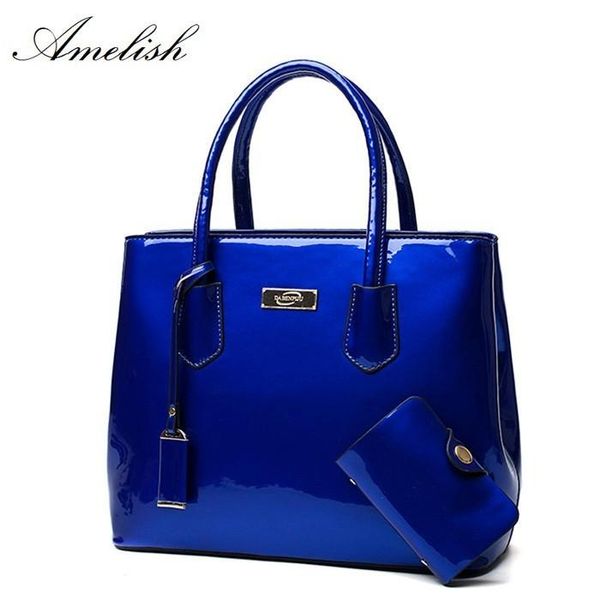 2pc set patent leather women handbag tote bag ladies shoulder messenger crossbody bag clutch feminina
2pc set patent leather women handbag tote bag ladies shoulder messenger crossbody bag clutch feminina