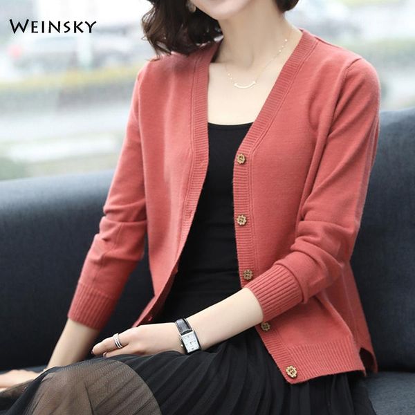 women solid knitted sweater and cardigans full sleeve ladies office lady female autumn 20191, White
women solid knitted sweater and cardigans full sleeve ladies office lady female autumn 20191, White