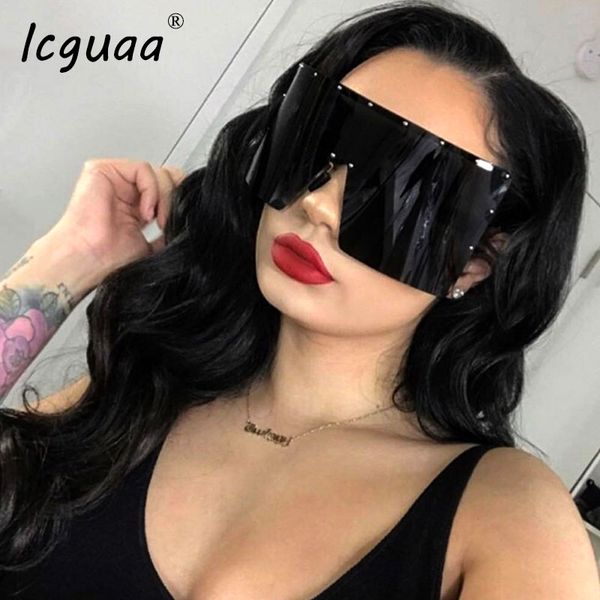 trend oversized sunglasses women men rivet sun glasses one-piece windproof goggles mirror sunglass uv400 oversized sunglasses, White;black
trend oversized sunglasses women men rivet sun glasses one-piece windproof goggles mirror sunglass uv400 oversized sunglasses, White;black
