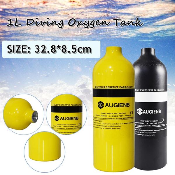 

diving accessories augienb 1l scuba cylinder mini oxygen tank dive respirator air pump for snorkeling breath equipment