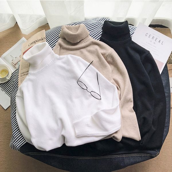 autumn winter thick sweater women knitted ribbed pullover sweater long sleeve turtleneck slim jumper soft warm pull femme 201031, White;black
autumn winter thick sweater women knitted ribbed pullover sweater long sleeve turtleneck slim jumper soft warm pull femme 201031, White;black