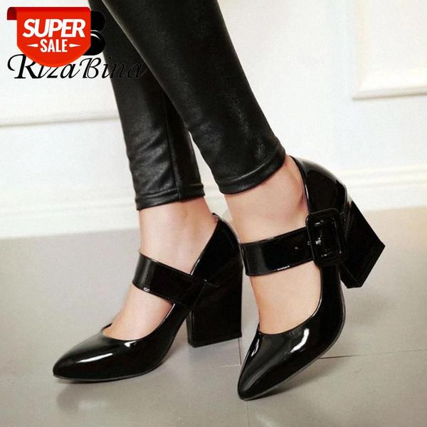 rizabina women pumps shoes fashion pointed toe buckle shoes women modern thick high heels solid color office footwear size 33-43 #ib0l
rizabina women pumps shoes fashion pointed toe buckle shoes women modern thick high heels solid color office footwear size 33-43 #ib0l