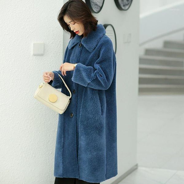 2019 winter women real fur coat natural sheep shearing jacket female 100% wool genuine lamb fur overcoat manteau femme z451, Black
2019 winter women real fur coat natural sheep shearing jacket female 100% wool genuine lamb fur overcoat manteau femme z451, Black