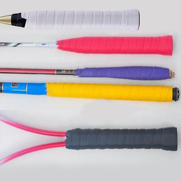 1pcs dry tennis racket grip anti-skid sweat absorbed wraps taps badminton grips racquet vibration overgrip sweatband sports, Yellow;black
1pcs dry tennis racket grip anti-skid sweat absorbed wraps taps badminton grips racquet vibration overgrip sweatband sports, Yellow;black