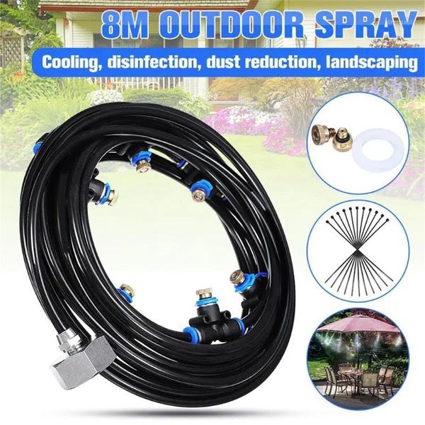 8m outdoor mist coolant system water sprinkler garden patio cooling spray kits fog hose watering kit irrigation mist sprinker1
8m outdoor mist coolant system water sprinkler garden patio cooling spray kits fog hose watering kit irrigation mist sprinker1