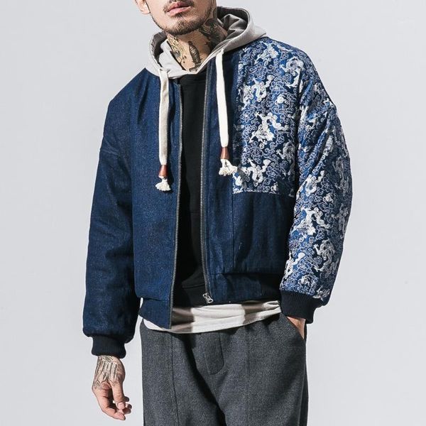 mr-donoo 2018 spring japan & korea cowboy men cotton-padded jacket blue denim thermal coat male outwear men clothing b375-y111, Tan;black
mr-donoo 2018 spring japan & korea cowboy men cotton-padded jacket blue denim thermal coat male outwear men clothing b375-y111, Tan;black