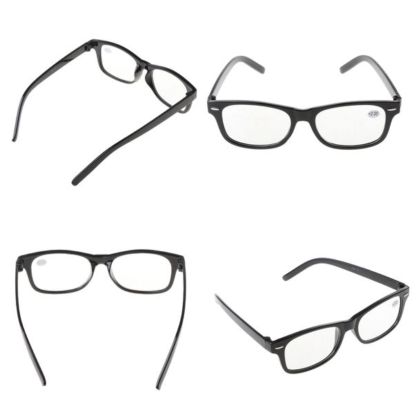 newclassic black frame retro style spring reading glasses readers +1.0 - 4.0 u90e
newclassic black frame retro style spring reading glasses readers +1.0 - 4.0 u90e