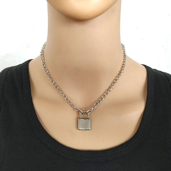 women jewelry silver color padlock pendant necklace brand new stainless steel rolo cable chain necklace friendship gifts
women jewelry silver color padlock pendant necklace brand new stainless steel rolo cable chain necklace friendship gifts