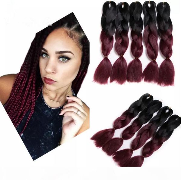 black burgundy kanekalon ombre braiding hair synthetic crochet braids twist braids hair ombre jumbo braid hair extensions fast shipping
black burgundy kanekalon ombre braiding hair synthetic crochet braids twist braids hair ombre jumbo braid hair extensions fast shipping