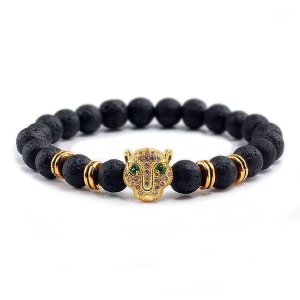 cz pave leopard head bracelets charm natural lava rock stone beaded bracelet for men women yoga jewelry pulseras hombre1, Black
cz pave leopard head bracelets charm natural lava rock stone beaded bracelet for men women yoga jewelry pulseras hombre1, Black