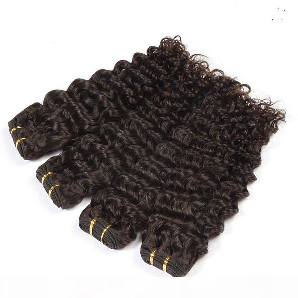 #4 dark brown color hair extensions 100% indian human hair deep wave weave bundles hair weaving, Black
#4 dark brown color hair extensions 100% indian human hair deep wave weave bundles hair weaving, Black