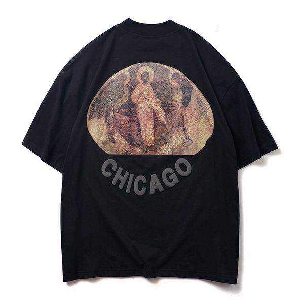 2021 new male embroidery jesus is hip shirt skateboard street cotton t-shirts kenye # n295 0a6b, White;black
2021 new male embroidery jesus is hip shirt skateboard street cotton t-shirts kenye # n295 0a6b, White;black