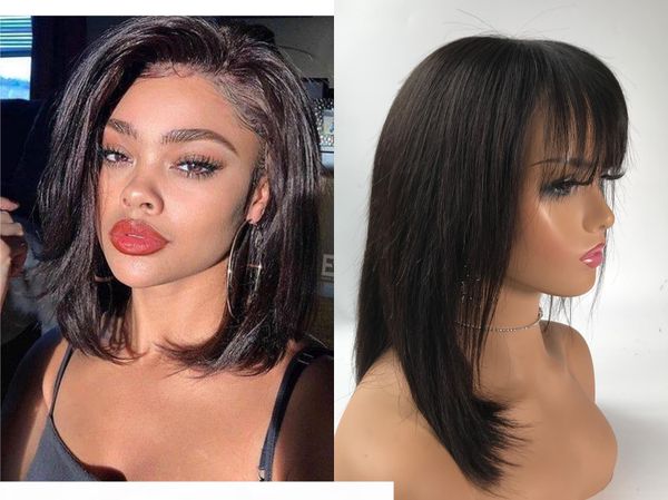 products 20 raw indian hair bob wig natural straight 8-14 inch on promotion 100% virgin hair, Black
products 20 raw indian hair bob wig natural straight 8-14 inch on promotion 100% virgin hair, Black