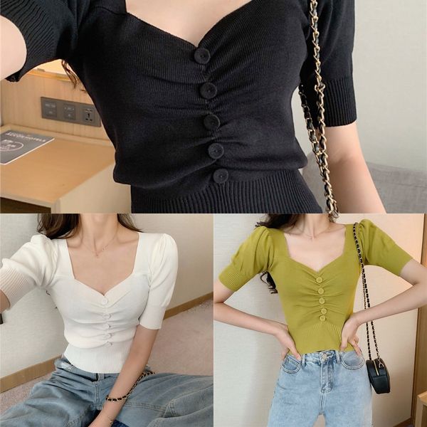 2020 summer new low chest v-neck cool silk knitted with short sleeve 2020 summer new low chest v-neck cool silk knitted sweater sw, White;black
2020 summer new low chest v-neck cool silk knitted with short sleeve 2020 summer new low chest v-neck cool silk knitted sweater sw, White;black