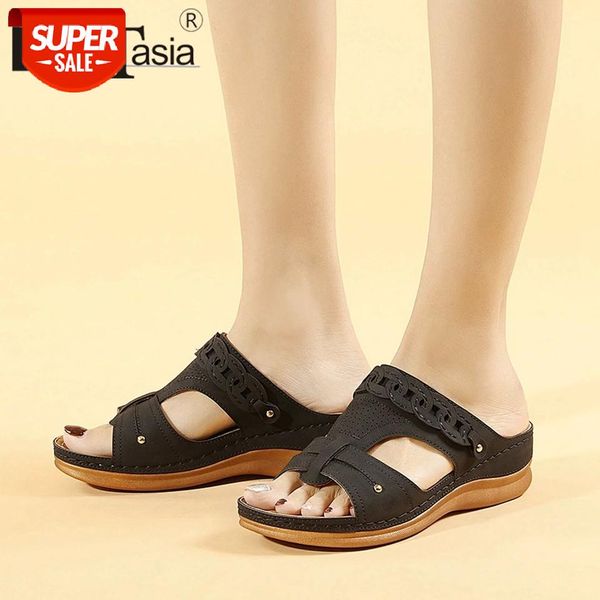 doratasia retro concise ladies summer beach slippers casual outdoor indoor slippers women platform wedges shoes woman #qc1h, Black
doratasia retro concise ladies summer beach slippers casual outdoor indoor slippers women platform wedges shoes woman #qc1h, Black