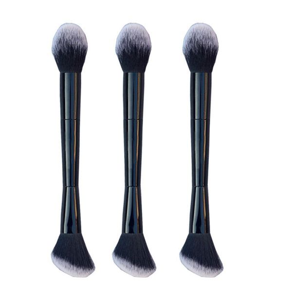 1pcs powder blush makeup brush double ended pro contouring sculpting foundation brush professional make up tools
1pcs powder blush makeup brush double ended pro contouring sculpting foundation brush professional make up tools