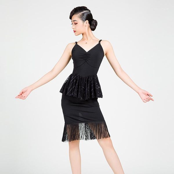 stage wear latina dance practice dress women tassel latin costume ballroom outfit samba clothes party dresses jl10581, Black;red
stage wear latina dance practice dress women tassel latin costume ballroom outfit samba clothes party dresses jl10581, Black;red