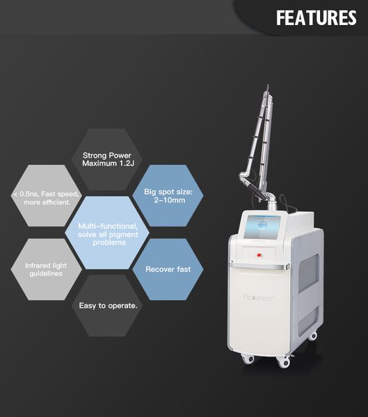 professional picosecond q switched pico laser machine powerful tattoo removal pigment removal 755nm 1064nm 1320nm nd yag lazer beauty salon, Black
professional picosecond q switched pico laser machine powerful tattoo removal pigment removal 755nm 1064nm 1320nm nd yag lazer beauty salon, Black