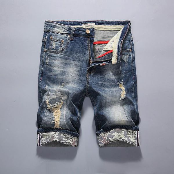classdim new fashion mens ripped short jeans brand clothing bermuda summer 98% cotton shorts breathable denim shorts male, Blue
classdim new fashion mens ripped short jeans brand clothing bermuda summer 98% cotton shorts breathable denim shorts male, Blue