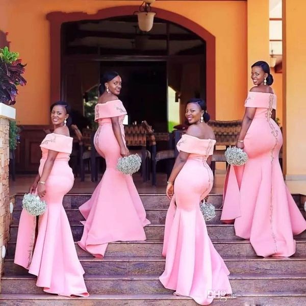 new arrival pink applique stain mermaid plus size bridesmaid dress off shoulder formal dresses for wedding front side bridesmaid gowns, White;pink
new arrival pink applique stain mermaid plus size bridesmaid dress off shoulder formal dresses for wedding front side bridesmaid gowns, White;pink
