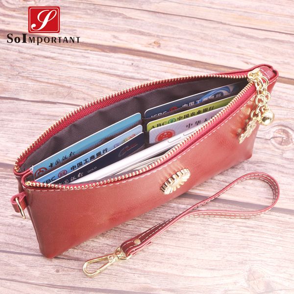 genuine oil wax leather women organizer wallet and female coin purse portomonee clamp for phone bag card holder handy clutch red
genuine oil wax leather women organizer wallet and female coin purse portomonee clamp for phone bag card holder handy clutch red
