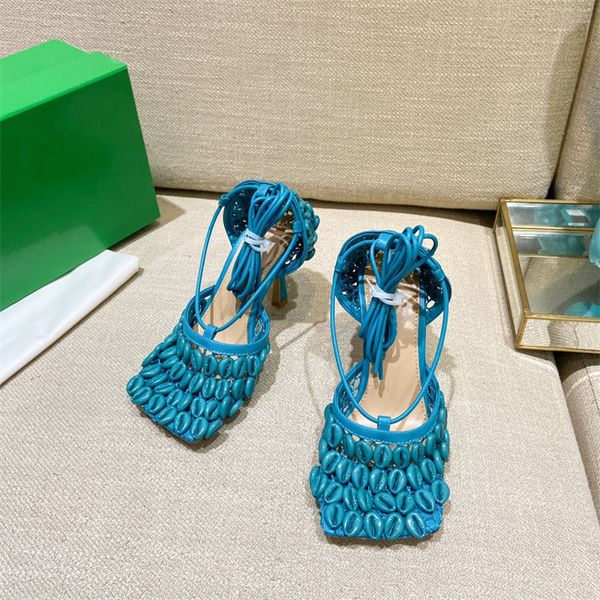 2022designer summer sole high heel sandals women shell design ankle strap square wrap cap rome mules ladies party shoes, Black
2022designer summer sole high heel sandals women shell design ankle strap square wrap cap rome mules ladies party shoes, Black
