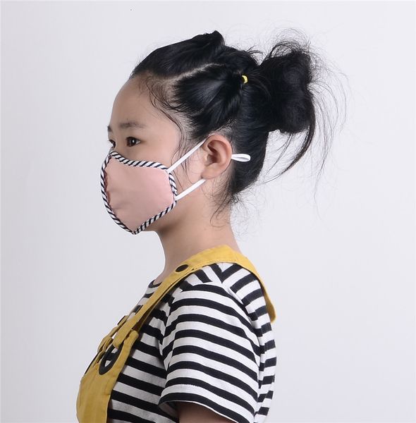 designer kids breathable riding bike wearing black fashion cotton water washing nano filtration face mask 8azovh