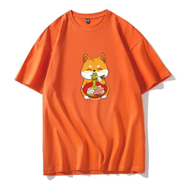 women's t-shirt summer streetwear oversized t shirt women kawaii shiba inu print loose round neck female casual soft cotton tshirt, White
women's t-shirt summer streetwear oversized t shirt women kawaii shiba inu print loose round neck female casual soft cotton tshirt, White