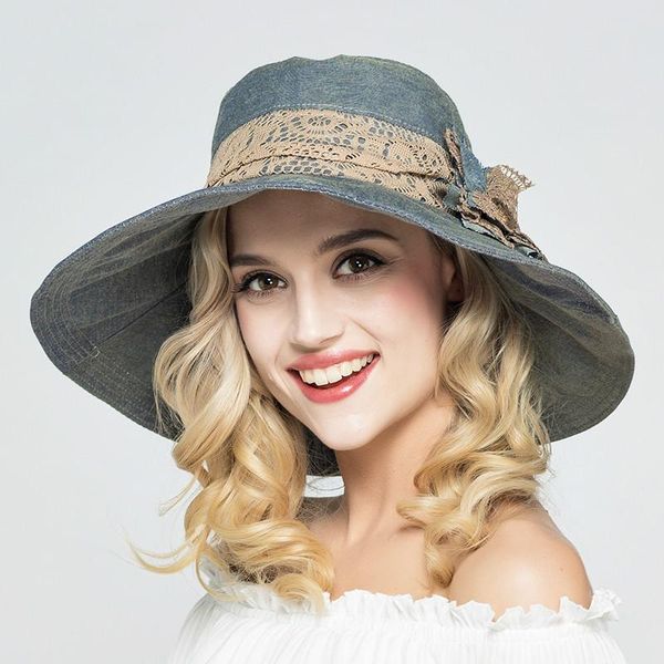 wide brim hats spring and summer hat petals large rim color uv sunscreen sun elegant lady travel beach causal adult, Blue;gray
wide brim hats spring and summer hat petals large rim color uv sunscreen sun elegant lady travel beach causal adult, Blue;gray