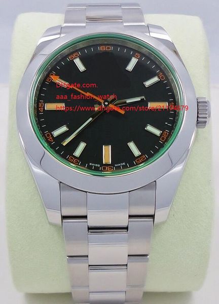 wristwatch black stainless steel 40mm 116400gv watches for men green automatic mechanical sapphire men's watches, Slivery;brown
wristwatch black stainless steel 40mm 116400gv watches for men green automatic mechanical sapphire men's watches, Slivery;brown