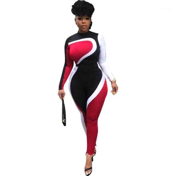 classical sport women jumpsuit casual long sleeve o neck color block patchwork tracksuit jumpsuit women bodycon female body1, Black;white
classical sport women jumpsuit casual long sleeve o neck color block patchwork tracksuit jumpsuit women bodycon female body1, Black;white