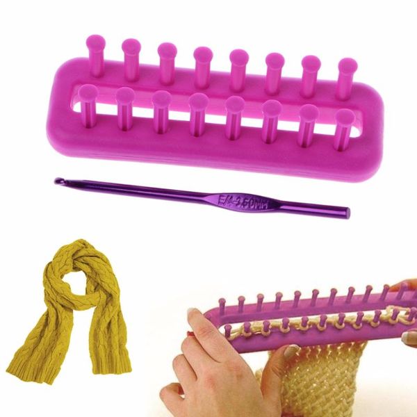 sewing notions & tools rectangle scarf knitting loom kit set needle scarves diy craft tool knitter accessories, Black
sewing notions & tools rectangle scarf knitting loom kit set needle scarves diy craft tool knitter accessories, Black