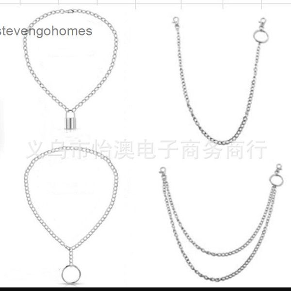 simple individual necklaces style various sets of and versatile temperament lock sweater chain necklace, Silver
simple individual necklaces style various sets of and versatile temperament lock sweater chain necklace, Silver