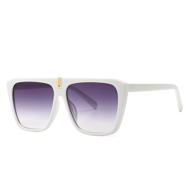 spuare frame trendy women's sunglasses fashion classic gradient lens sunglasses celebrity sun glasses holiday multicolor glasses, White;black
spuare frame trendy women's sunglasses fashion classic gradient lens sunglasses celebrity sun glasses holiday multicolor glasses, White;black